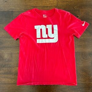 New York Giants NFL Red Nike Shirt Size Adult Medium